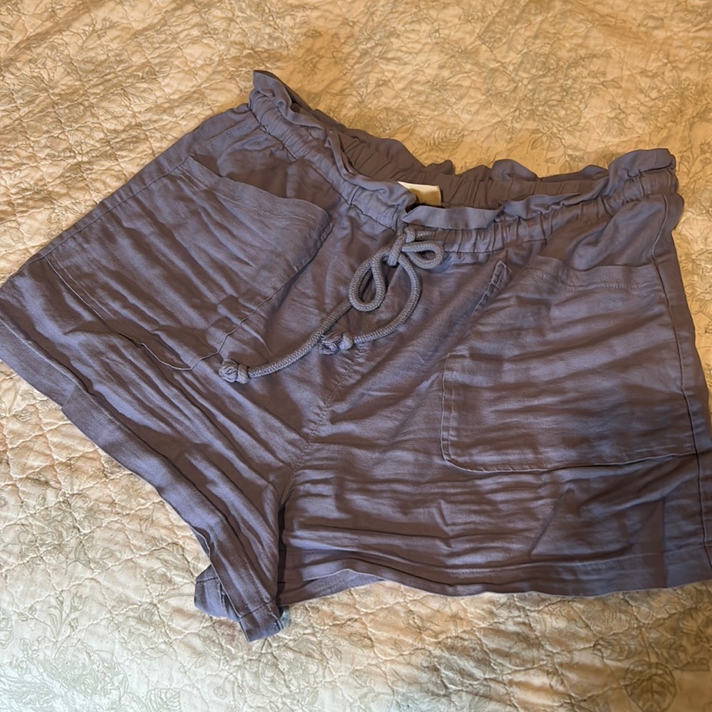 Lilac Paperbag Shorts